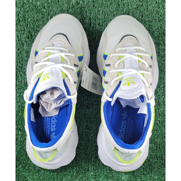 Adidas Originals Ozweego [EG8128] Men Casual Shoes White/Blue-Volt main image 5